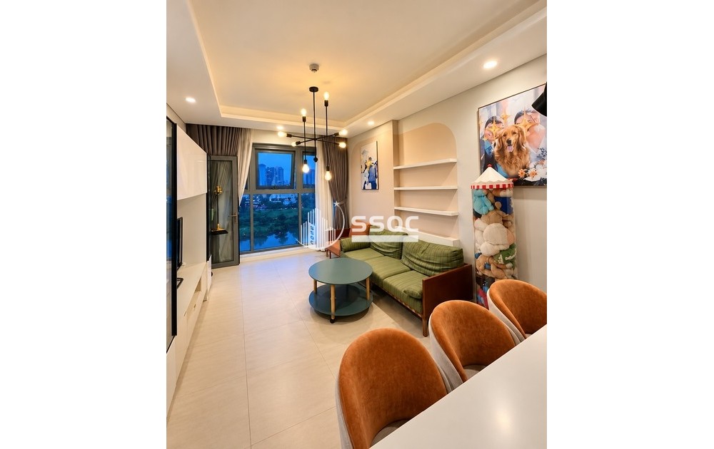 BÁN CĂN HỘ ĐẢO KIM CƯƠNG NHÀ ĐẸP LUNG LINH, 1 PHÒNG NGỦ - 48 M2, GIÁ: 5.8 TỶ