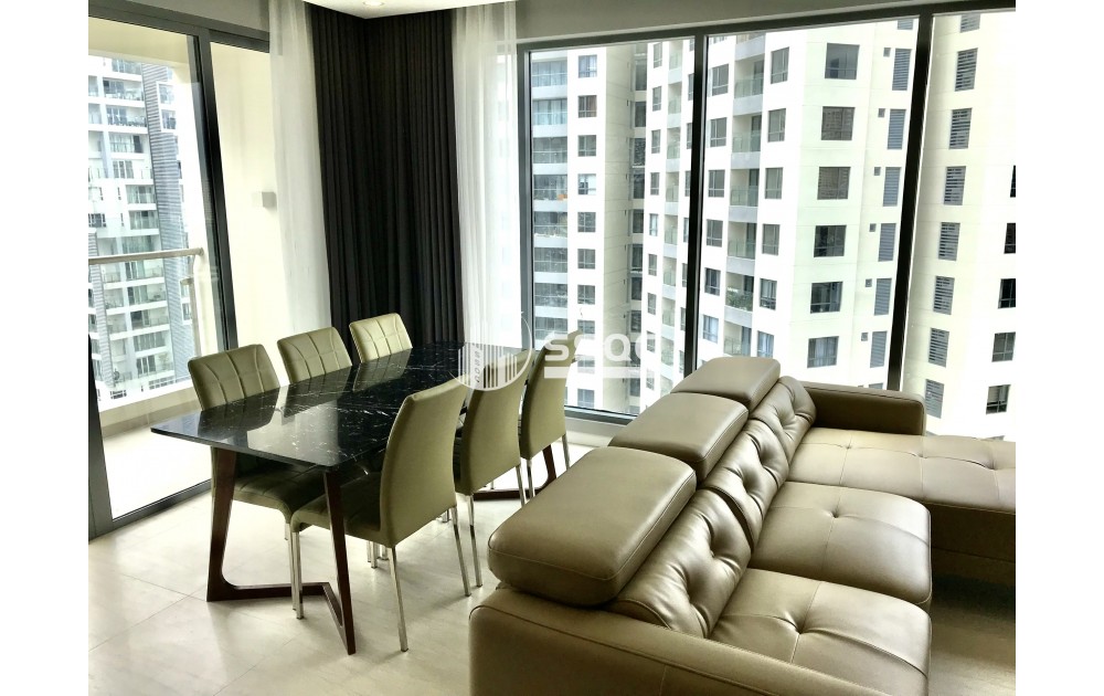 CHO THUÊ CĂN HỘ ĐẢO KIM CƯƠNG, 3 PHÒNG NGỦ - 124 M2, GIÁ: 34 TRIỆU/THÁNG, FULL NỘI THẤT CAO CẤP