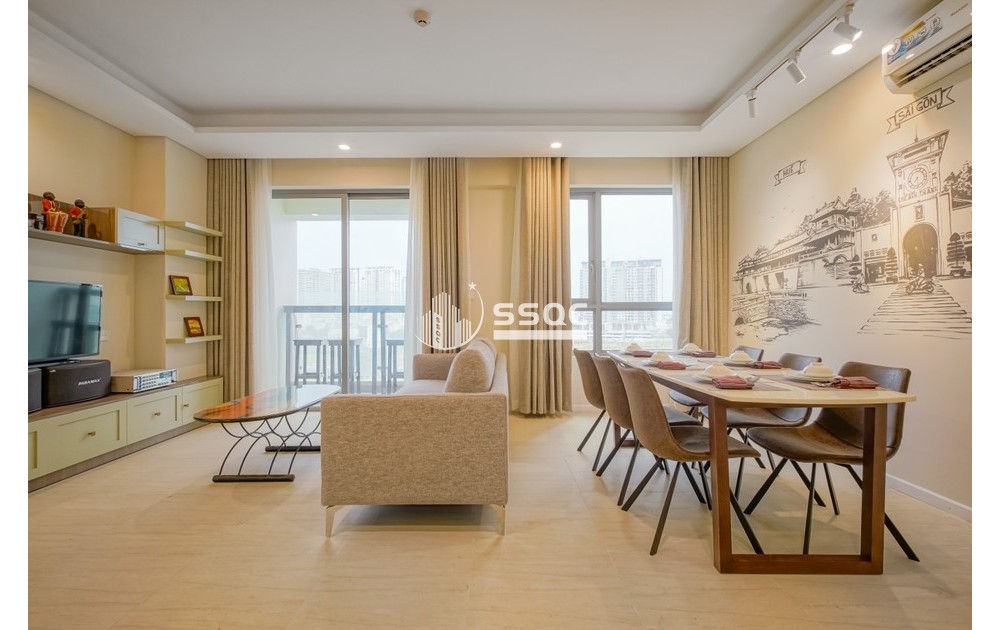 CĂN HỘ ĐẢO KIM CƯƠNG GIÁ 26 TRIỆU/THÁNG, 90 M2, 2 PHÒNG NGỦ - FULL NỘI THẤT CAO CẤP