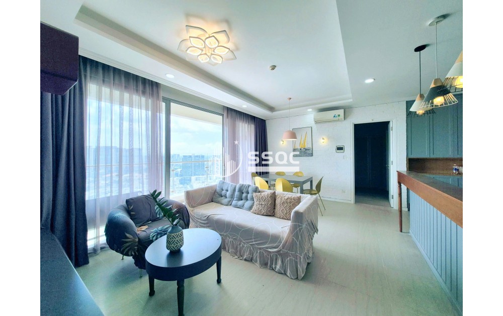 CĂN HỘ ĐẢO KIM CƯƠNG CHO THUÊ: 2 PHÒNG NGỦ - 87 M2, GIÁ: 26 TRIỆU/THÁNG - FULL NỘI THẤT CAO CẤP