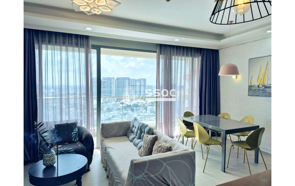 CĂN HỘ ĐẢO KIM CƯƠNG CHO THUÊ: 2 PHÒNG NGỦ - 87 M2, GIÁ: 26 TRIỆU/THÁNG - FULL NỘI THẤT CAO CẤP