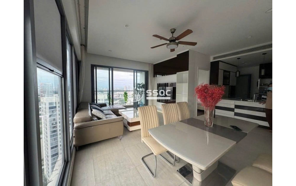 CHO THUÊ CĂN HỘ ĐẢO KIM CƯƠNG 3 PHÒNG NGỦ 117 M2, GIÁ: 36 TRIỆU/THÁNG - XÁCH VALI VÀO Ở NGAY