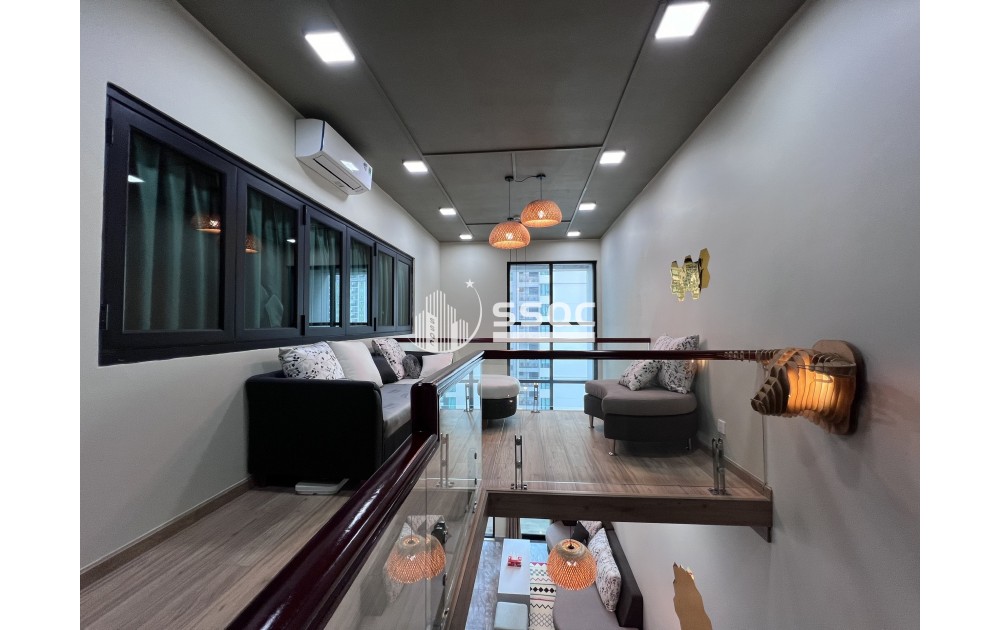 CHO THUÊ DUPLEX FELIZ EN VISTA, 2 PHÒNG NGỦ - 103 M2, GIÁ: 28 TRIỆU/THÁNG, FULL NỘI THẤT CAO CẤP