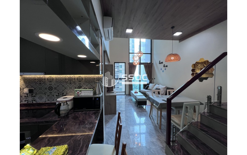 CHO THUÊ DUPLEX FELIZ EN VISTA, 2 PHÒNG NGỦ - 103 M2, GIÁ: 28 TRIỆU/THÁNG, FULL NỘI THẤT CAO CẤP