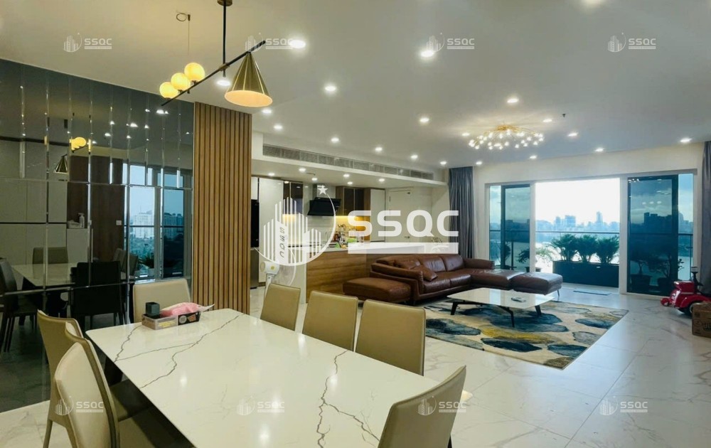 CĂN HỘ ĐẢO KIM CƯƠNG CHO THUÊ 4 PHÒNG NGỦ - 254 M2, GIÁ 97 TRIỆU/THÁNG - FULL NỘI THẤT CAO CẤP