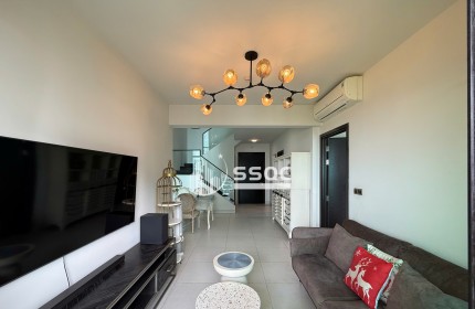 Cho thuê căn hộ duplex 3 phòng ngủ Feliz En Vista, DT 133m2, Full nội thất đẹp, giá 45 triệu/tháng