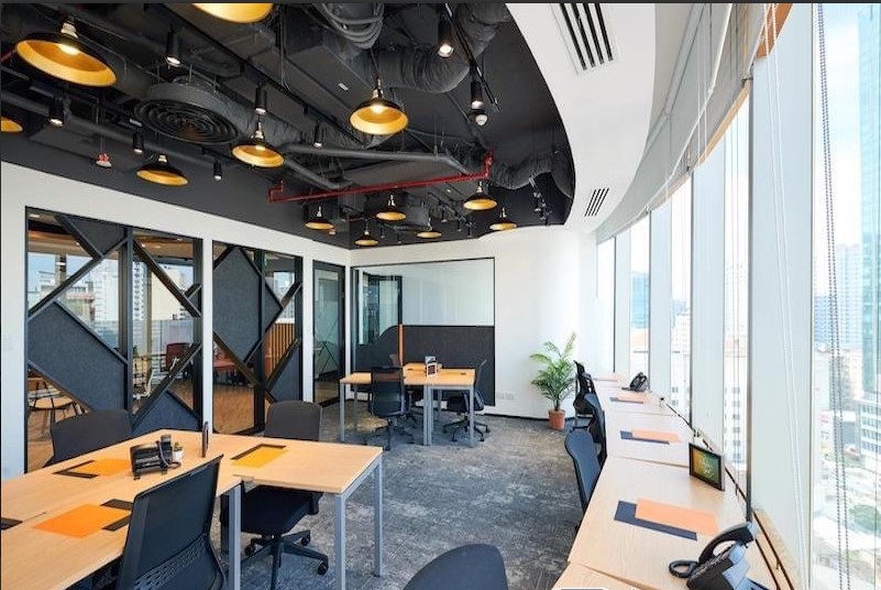 Khu làm việc mở co-working