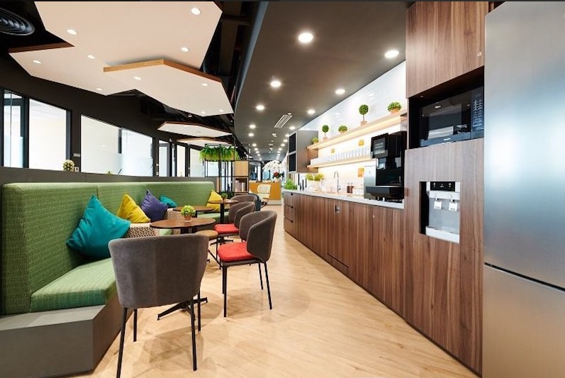 Khu pantry cà phê