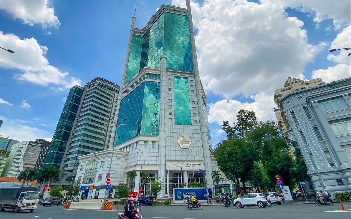 Toàn cảnh tòa nhà Saigon Trade Center 37 Tôn Đức Thắng Quận 1