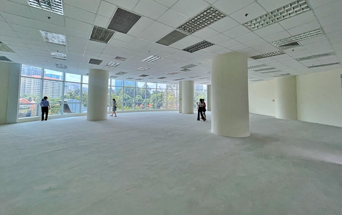 Hầm đỗ xe thông minh Saigon Trade Center