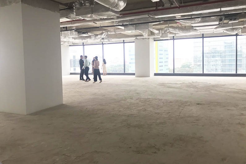 Đoàn doanh nghiệp khảo sát mặt bằng thực tế tại Sonatus Building