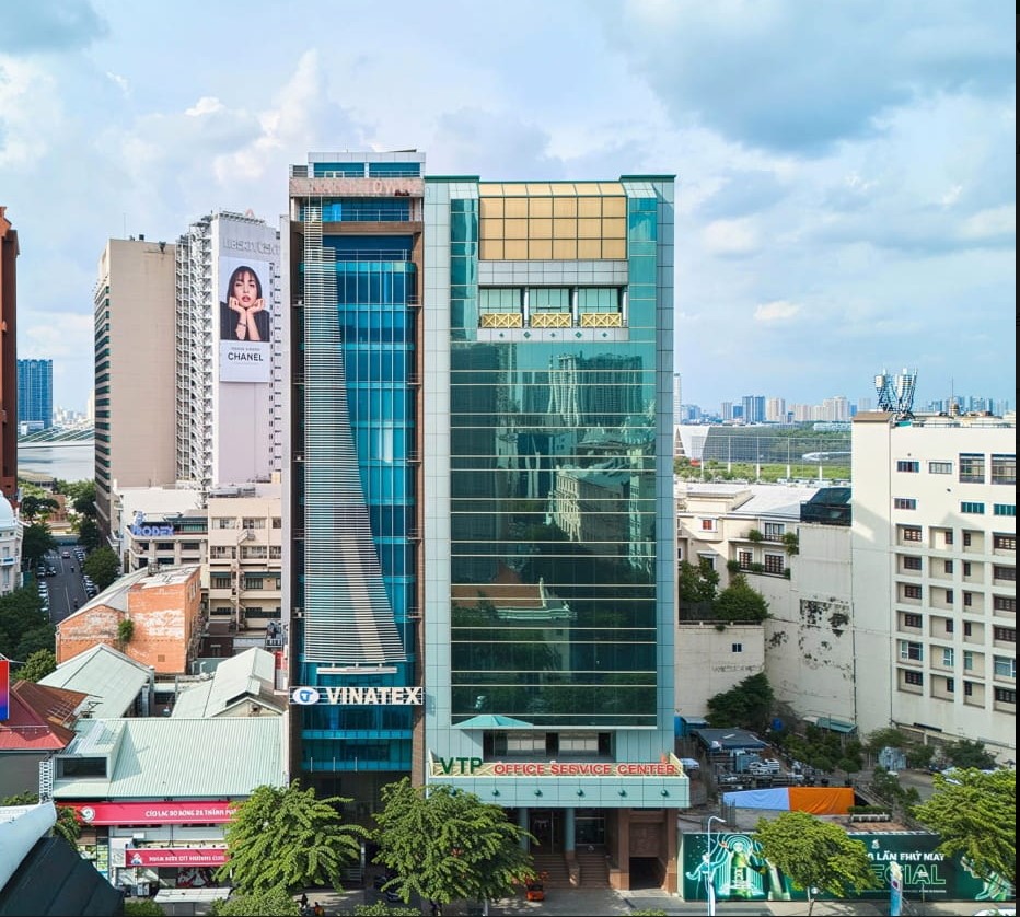 Toàn cảnh tòa nhà VTP Building 8 Nguyễn Huệ Quận 1