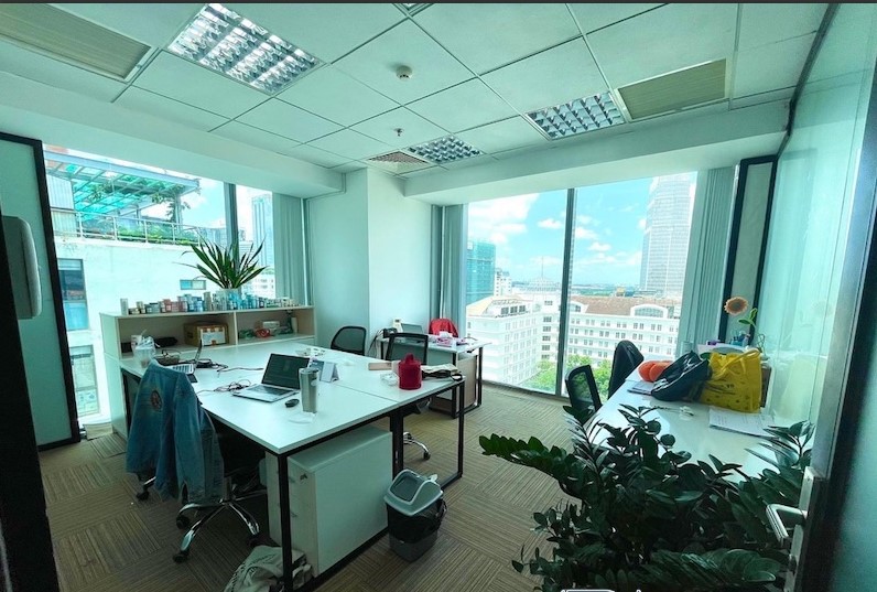 Không gian văn phòng vận hành thực tế tại Vincom Center
