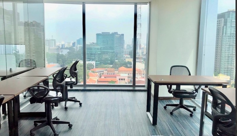 Không gian làm việc mở chuẩn văn phòng Hạng A xanh LEED Gold