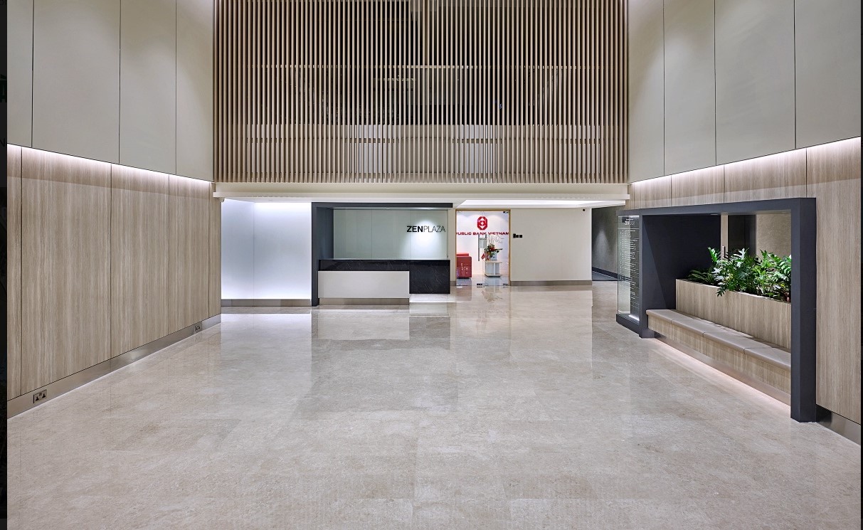 Cổng Chính Tòa Nhà Zen Plaza tòa nhà Zen Plaza