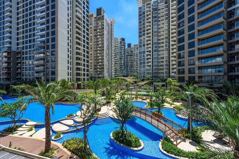 Trải nghiệm sống với view hồ bơi tại Estella Heights