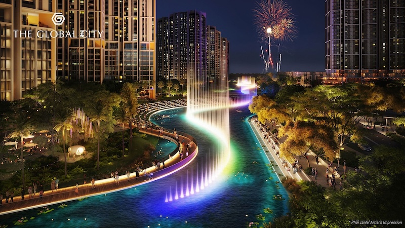 Không gian sống tại Global City