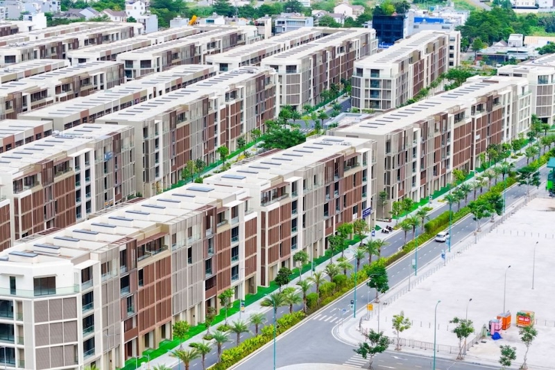 Mặt bằng các khu chức năng