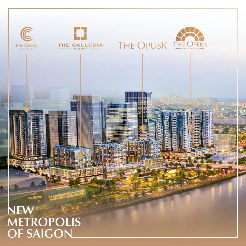 The Metropole Thủ Thiêm và giá trị căn hộ hạng sang ven sông