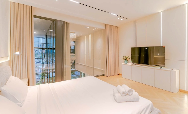 Metropole Thủ Thiêm 2 phòng ngủ cho thuê phù hợp với chuyên gia và gia đình nhỏ