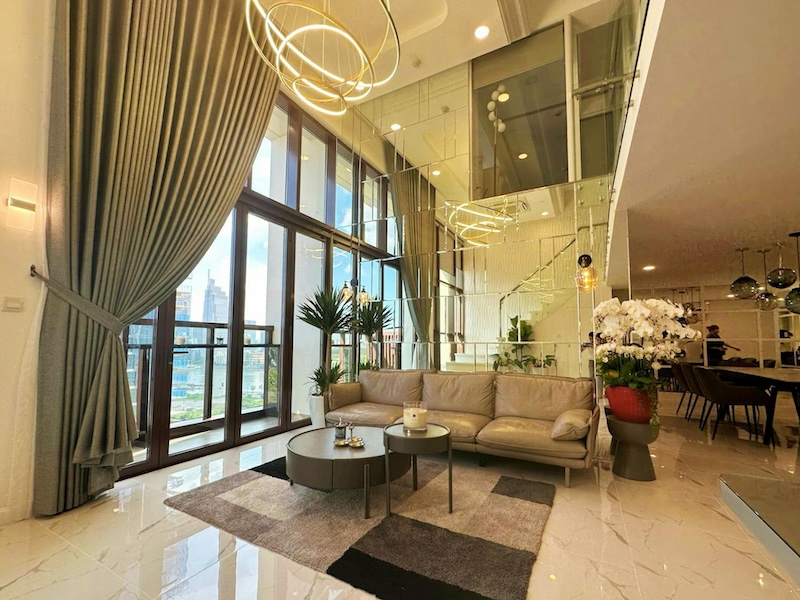 Mức thuê phụ thuộc diện tích, nội thất và vị trí căn