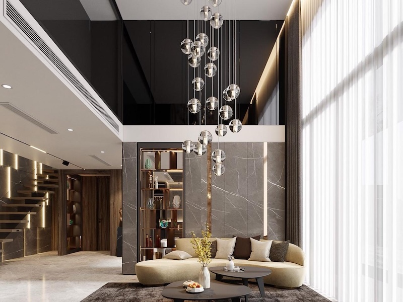 Thiết kế thông tầng tạo dấu ấn riêng