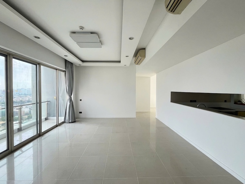 Không gian sống rộng và vị trí trên cao riêng tư